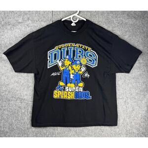 Golden State Warriors Shirt Mens Super Smash Bros Splash Bros Caricature